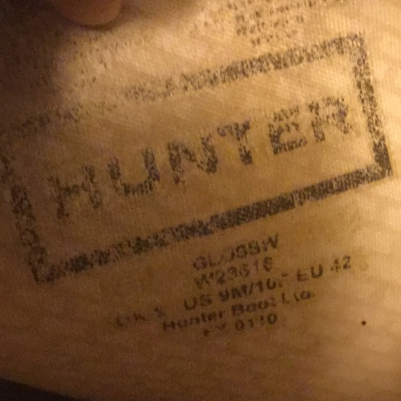 Hunter 😍💄💋 boots - Picture 5 of 8